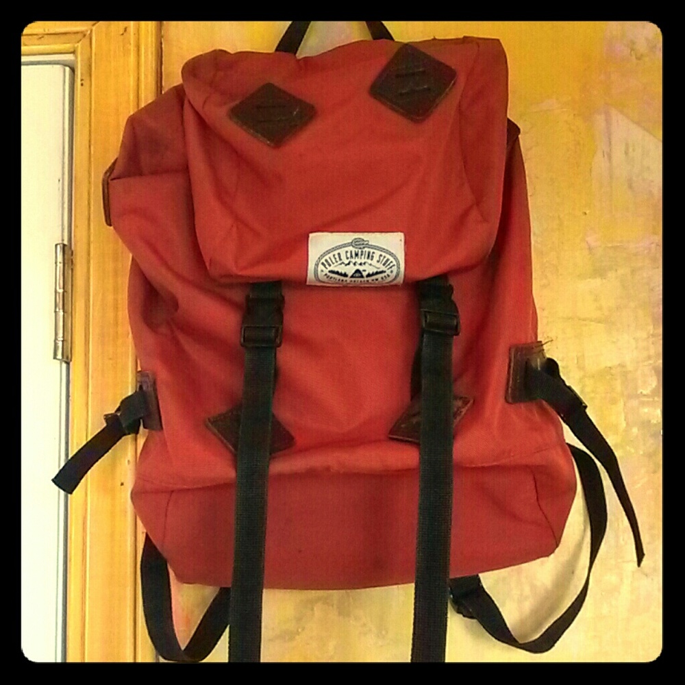 Polled camping stuff back pack